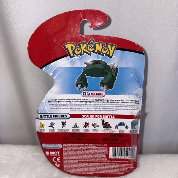Pokemon 3” Rare Metang Articulated Battle Figure Action Figure Toy NEW - Picture 4 of 4